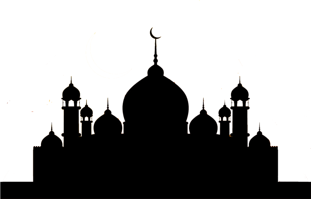 silhouette, lines, islam free png vector