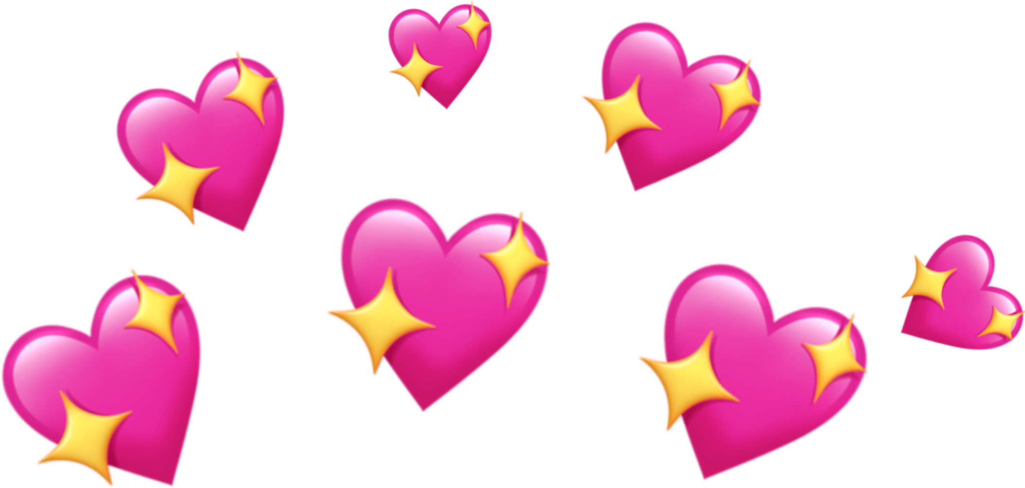 love, emoticon, princess crown png background full hd 1080p