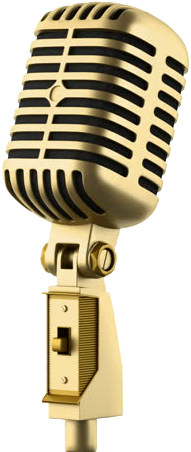 gold, microphone, music Png images gallery