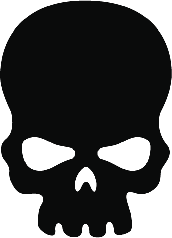 skull silhouette, background, skull silhouettes 500 png download