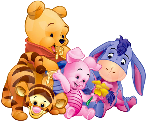 winnie the pooh, baby shower, camera Png download free