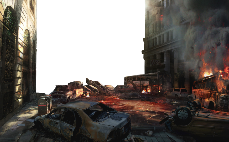 destroy, town, damage Png images gallery