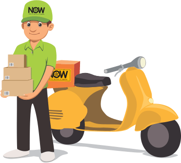 letter a, bicycle, delivery man Png download free