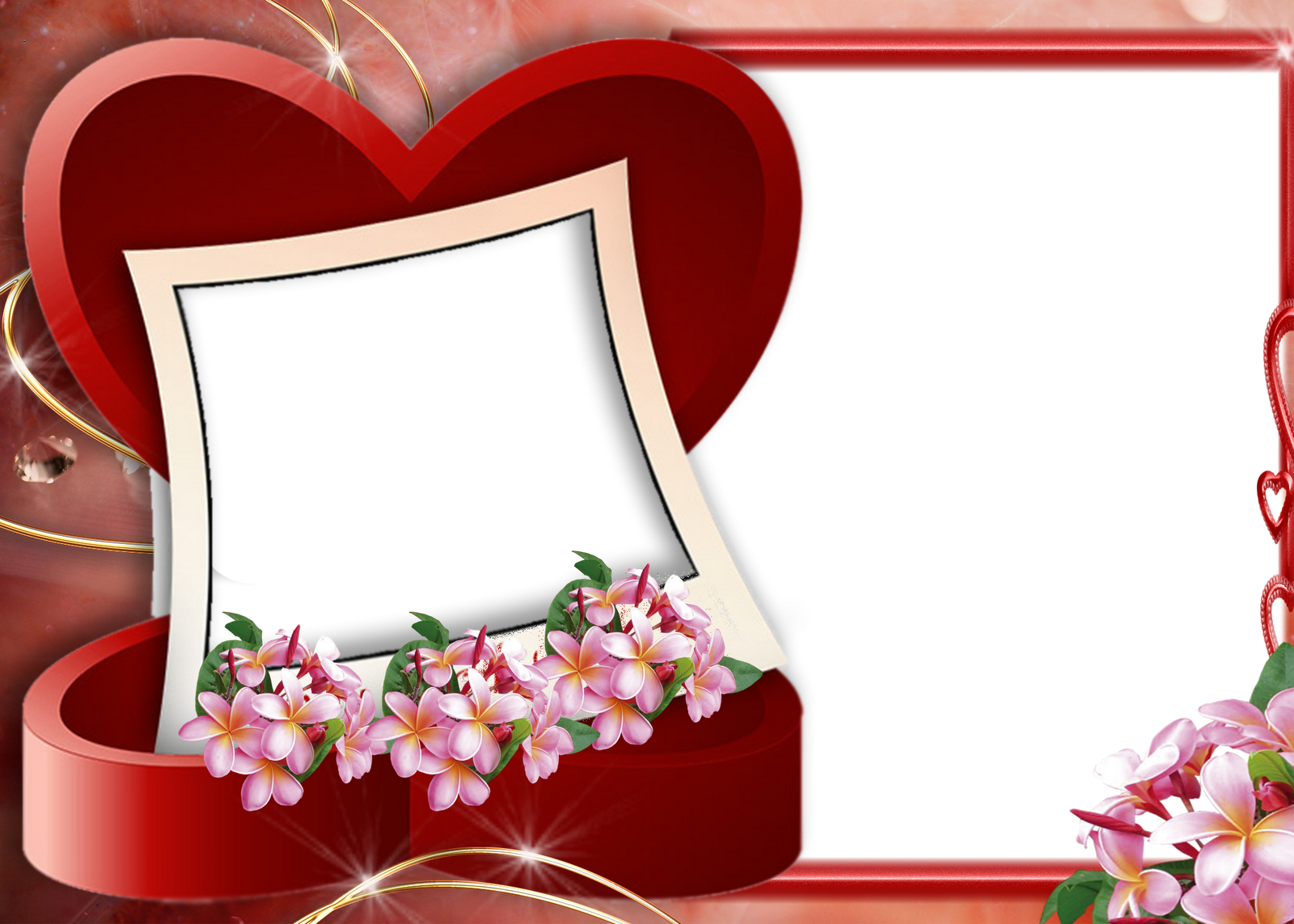 wedding invitation, video, border png images for photoshop