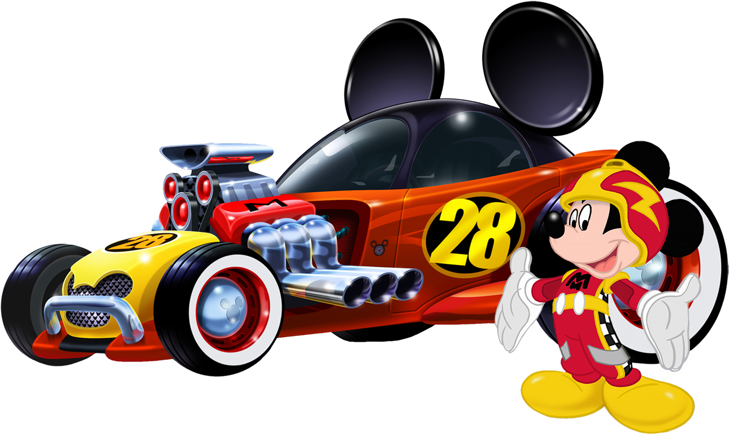automobile, mickey mouse, decoration png images online