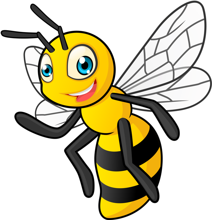 bee, symbol, cute png background full hd 1080p
