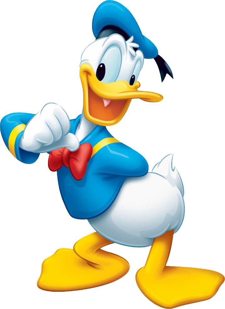 donald trump, mickey, rubber duck PNG images for editing