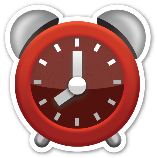 emoticon, clock, time 500 png download
