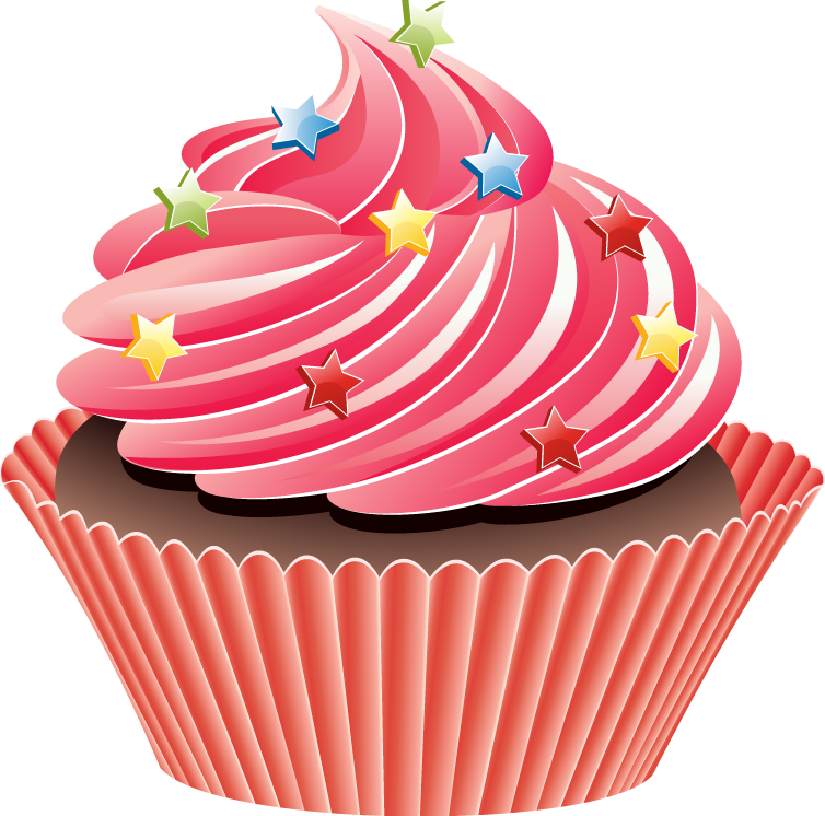 food, cupcake, painting Png Background Instagram