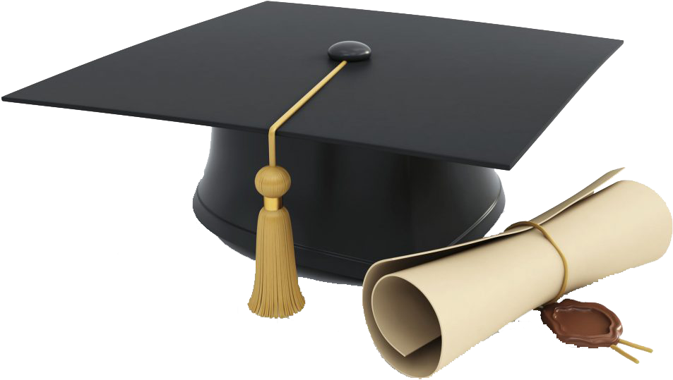 hat, student, certificate png images for photoshop