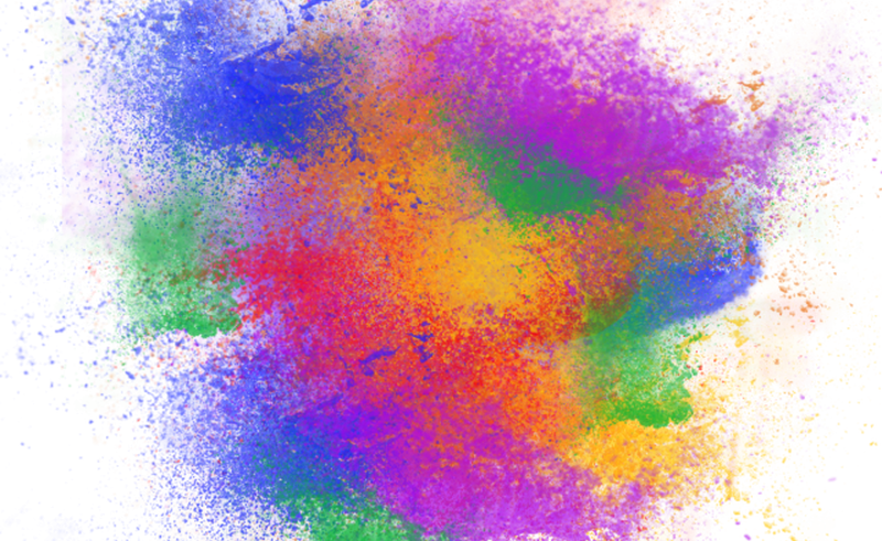 isolated, spectrum, water splash Transparent PNG Photoshop