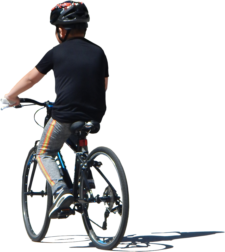 people, person, bicycle png background download