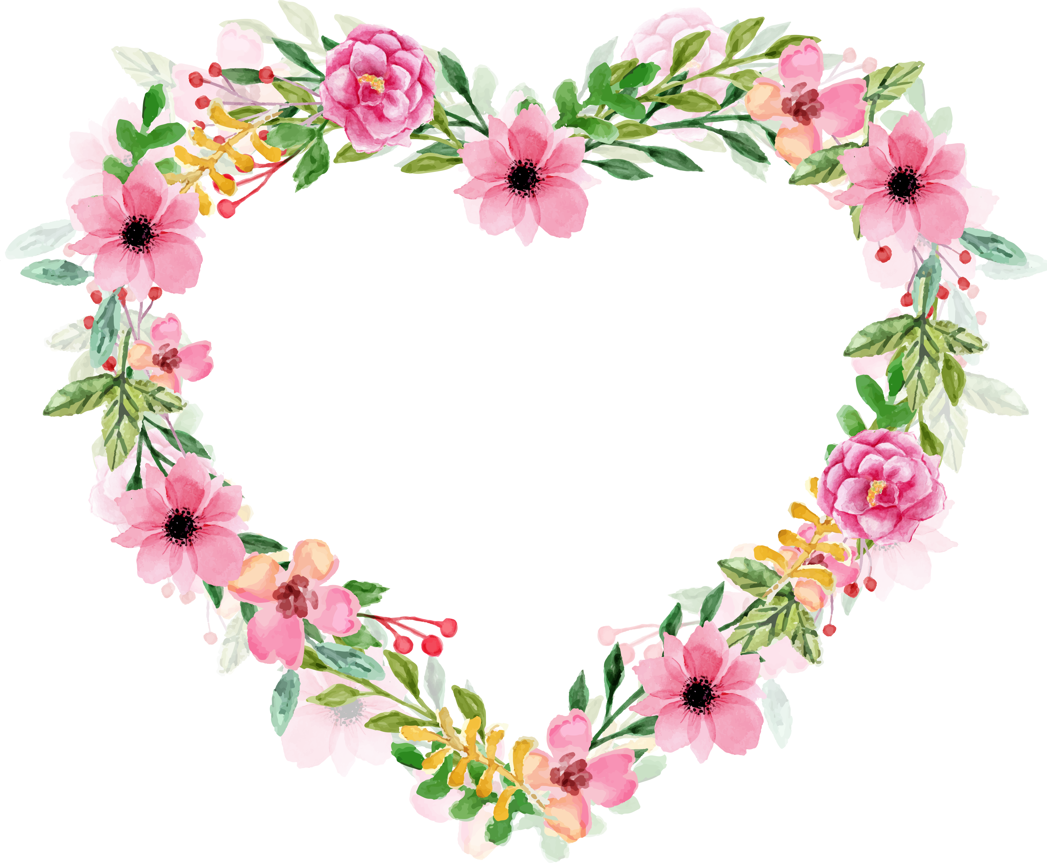 sun clip art, love, floral png photo background