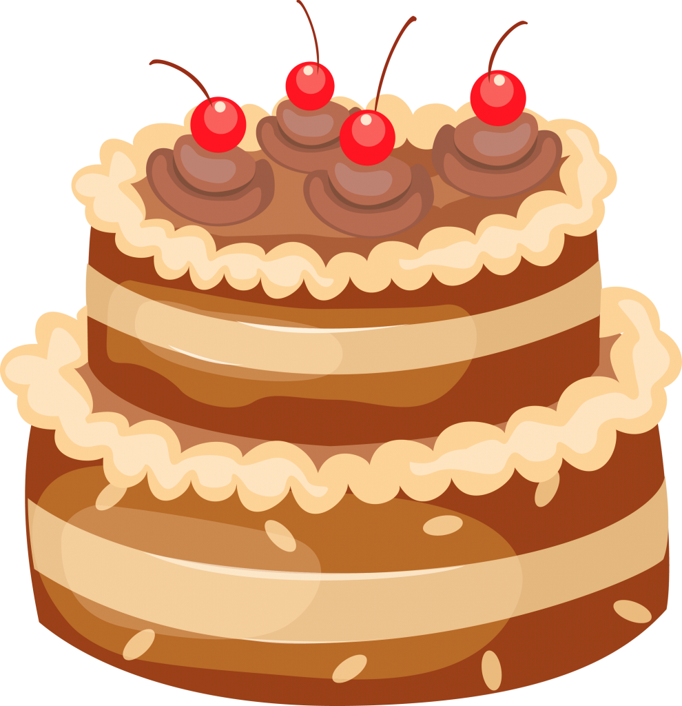 birthday cake, painting, sun clip art high quality png images