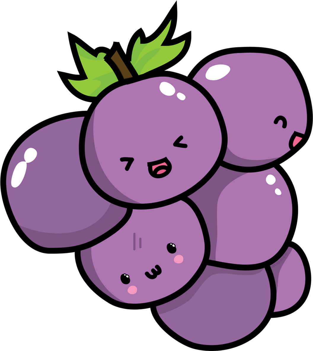 cute, grape, isolated 500 png download