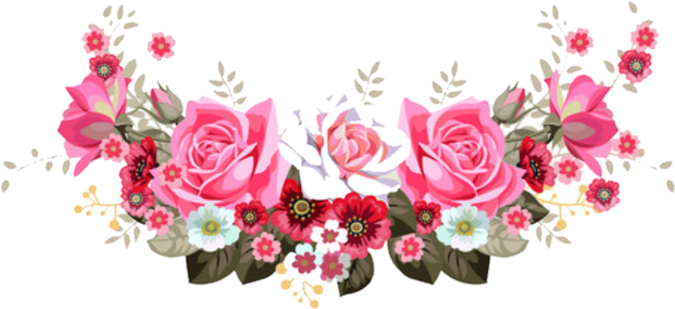 flower, illustration, certificate PNG images for editing