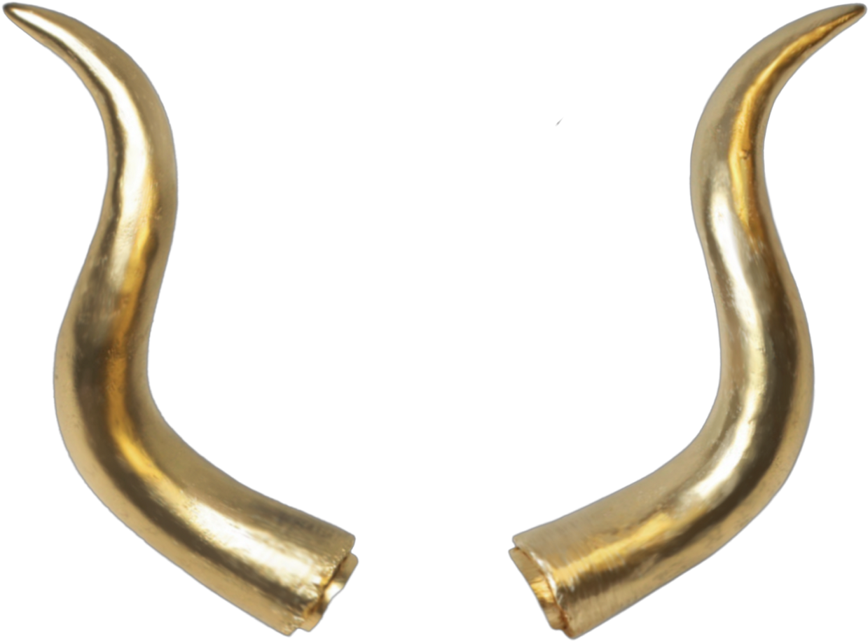 gold, horn, graphic Png download free