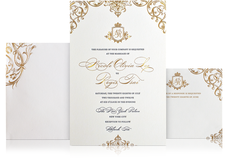 gold, business card, invitation birthday PNG images for editing