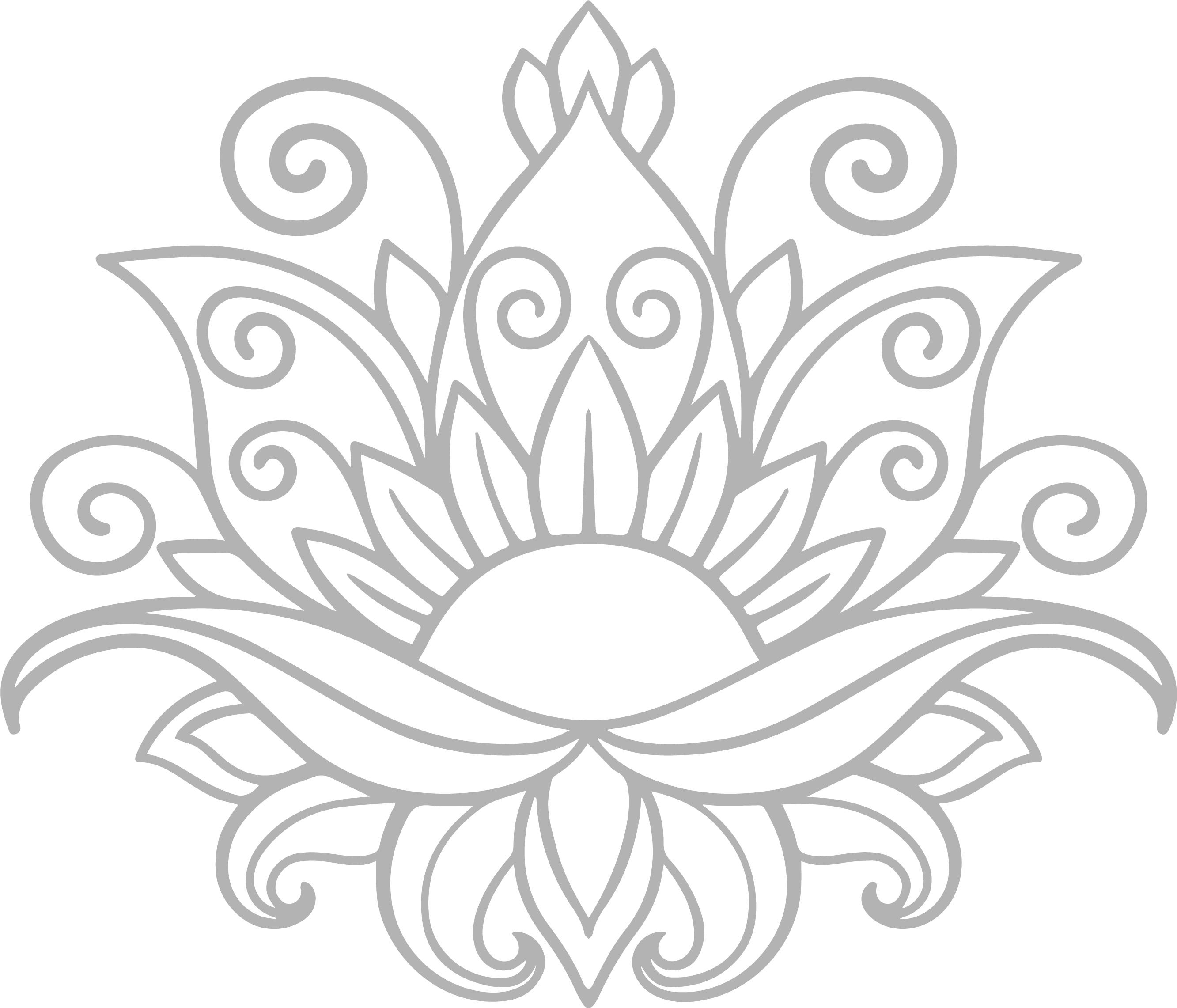 lotus flower, geometric, rose png background download