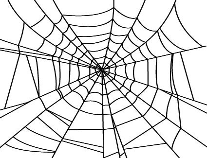 spider web, background, illustration png images for photoshop