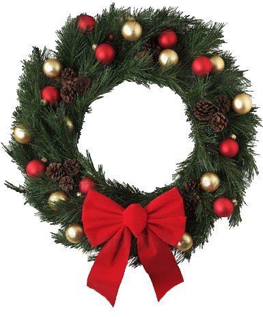 symbol, christmas wreath, holiday 500 png download