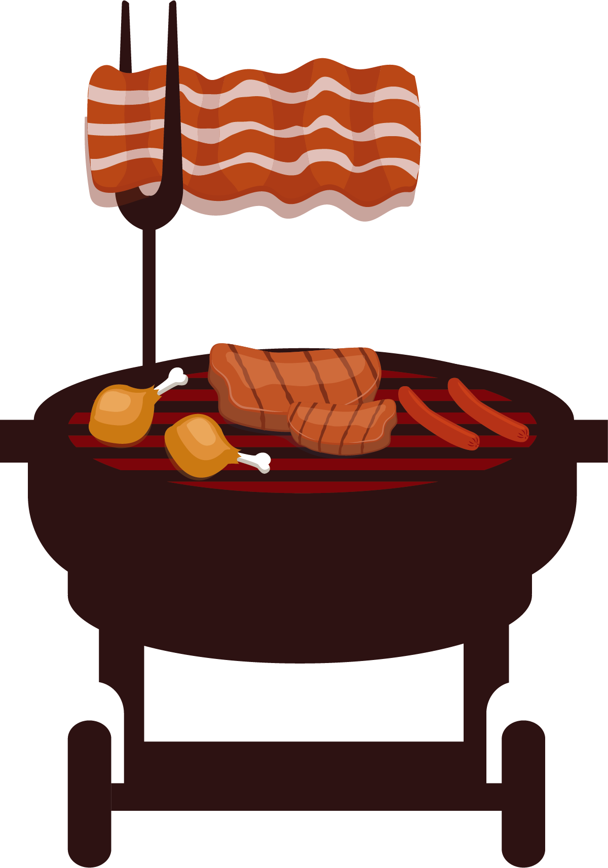 grill, graphic, bbq Png images for design