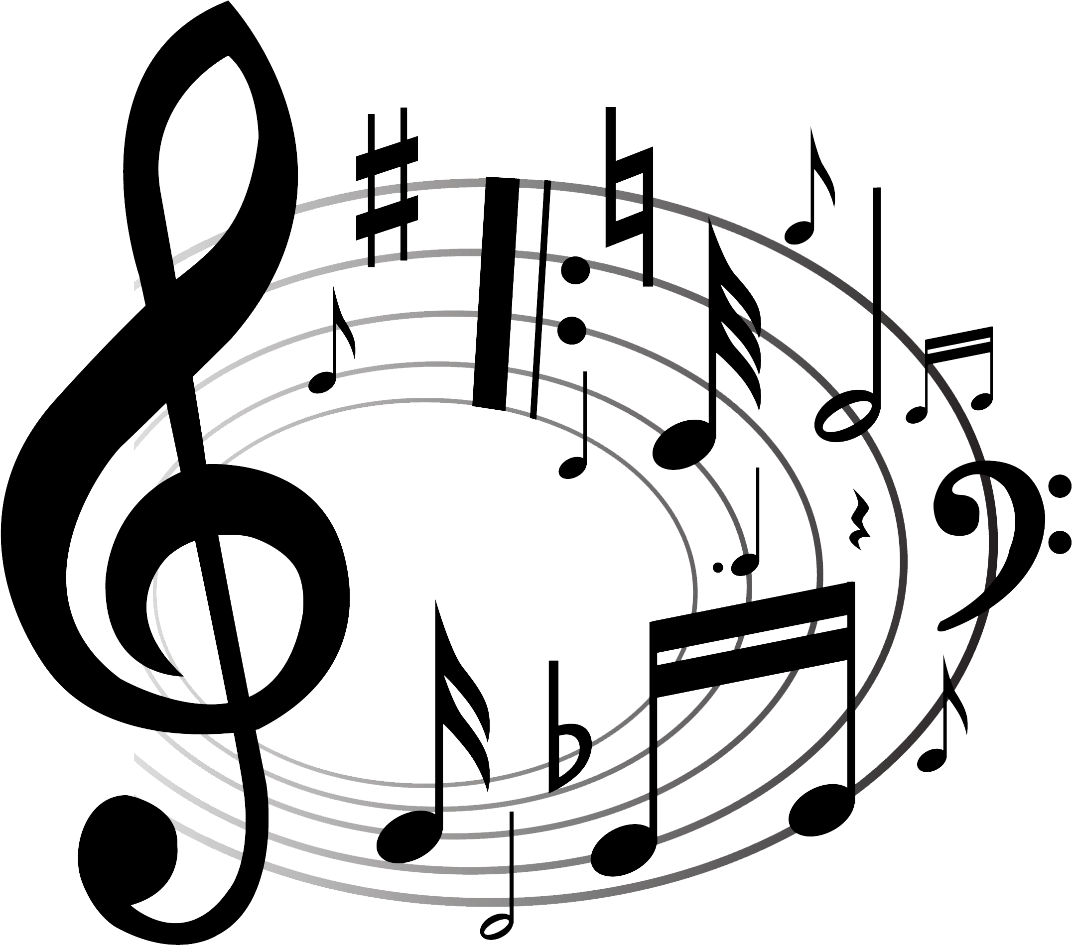 music notes, texture, pattern png photo background