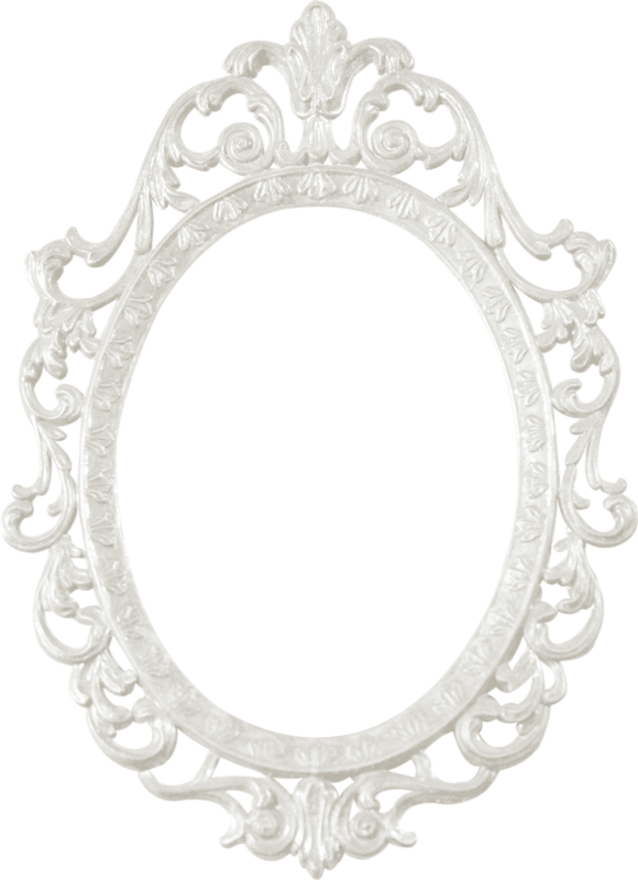 frames, reflection, isolated PNG images for editing