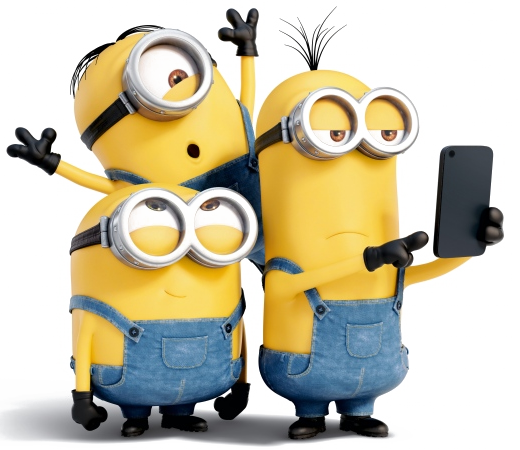 minion, paper, colorful PNG images for editing