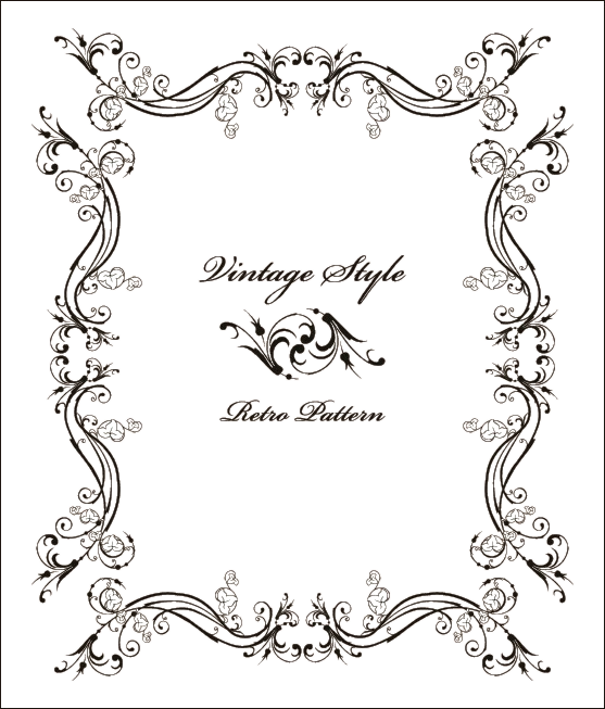 wedding invitation, vector design, floral frame free png vector