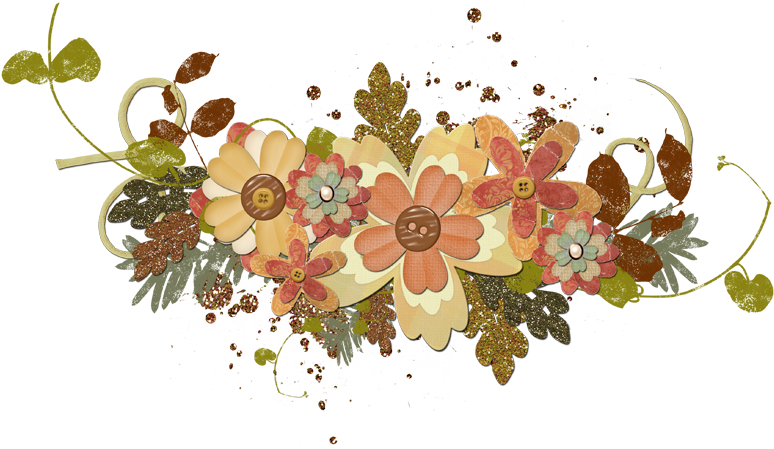 autumn, fall, floral png photo background