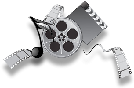 cinema, flat, isolated PNG images for editing