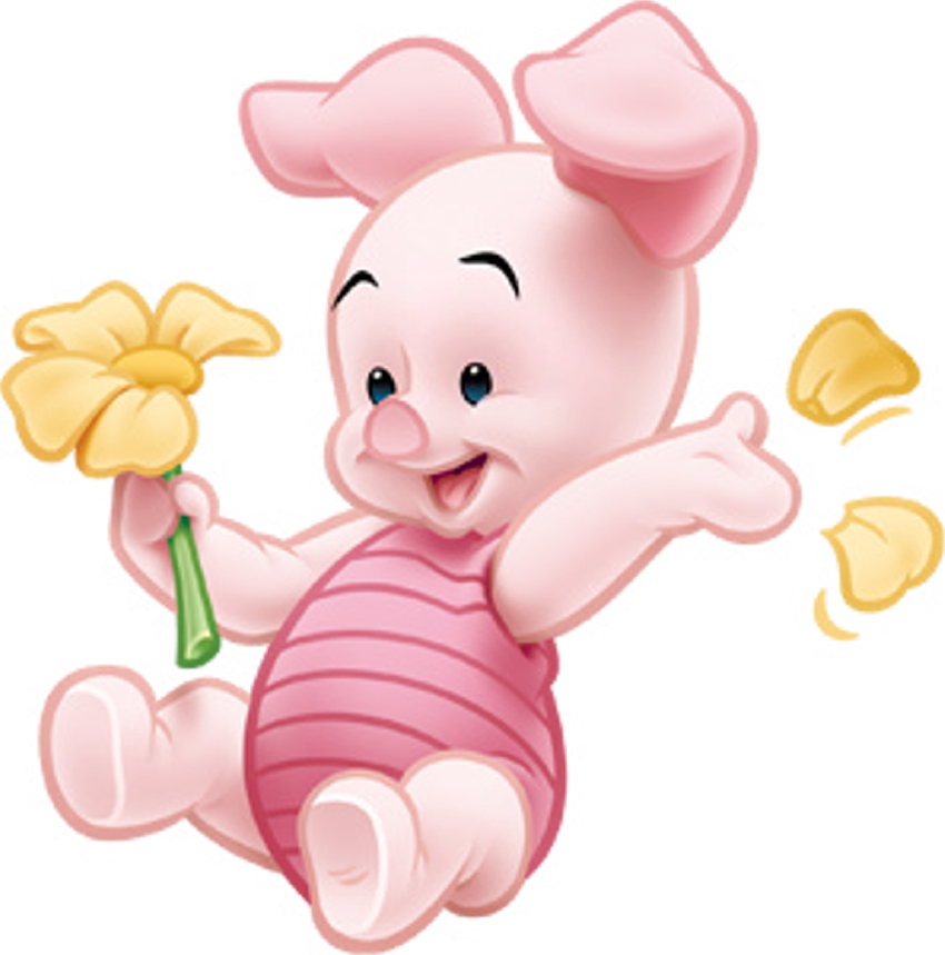 pig, design, baby shower png background full hd 1080p