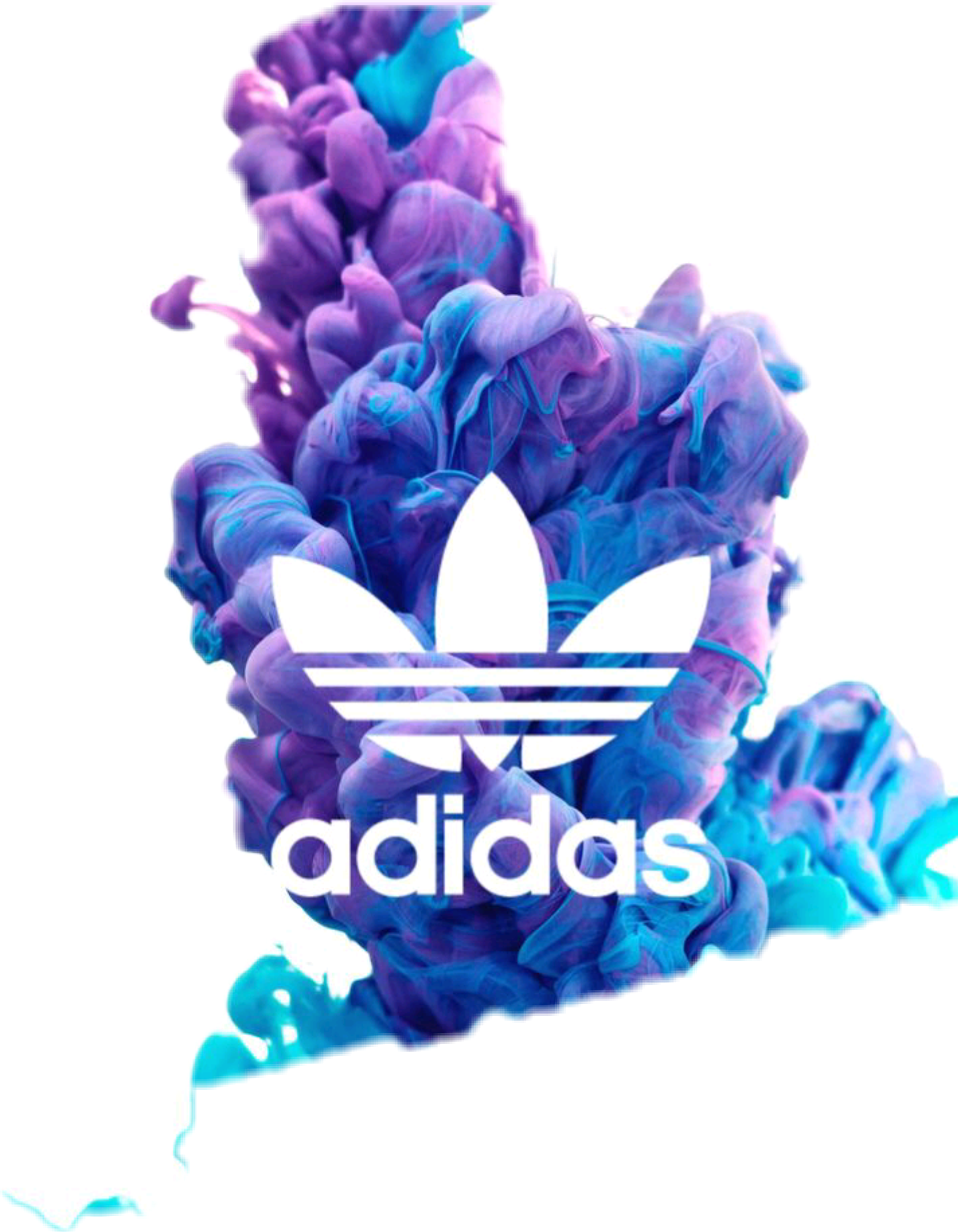 adidas logo, vintage, set PNG images for editing