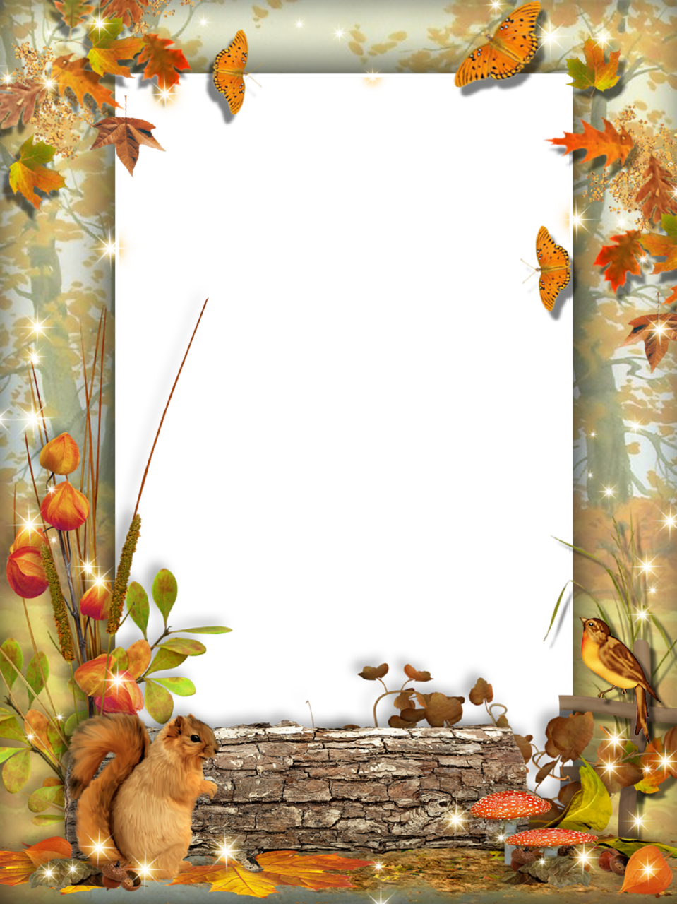fall, border, autumn Png images with transparent background
