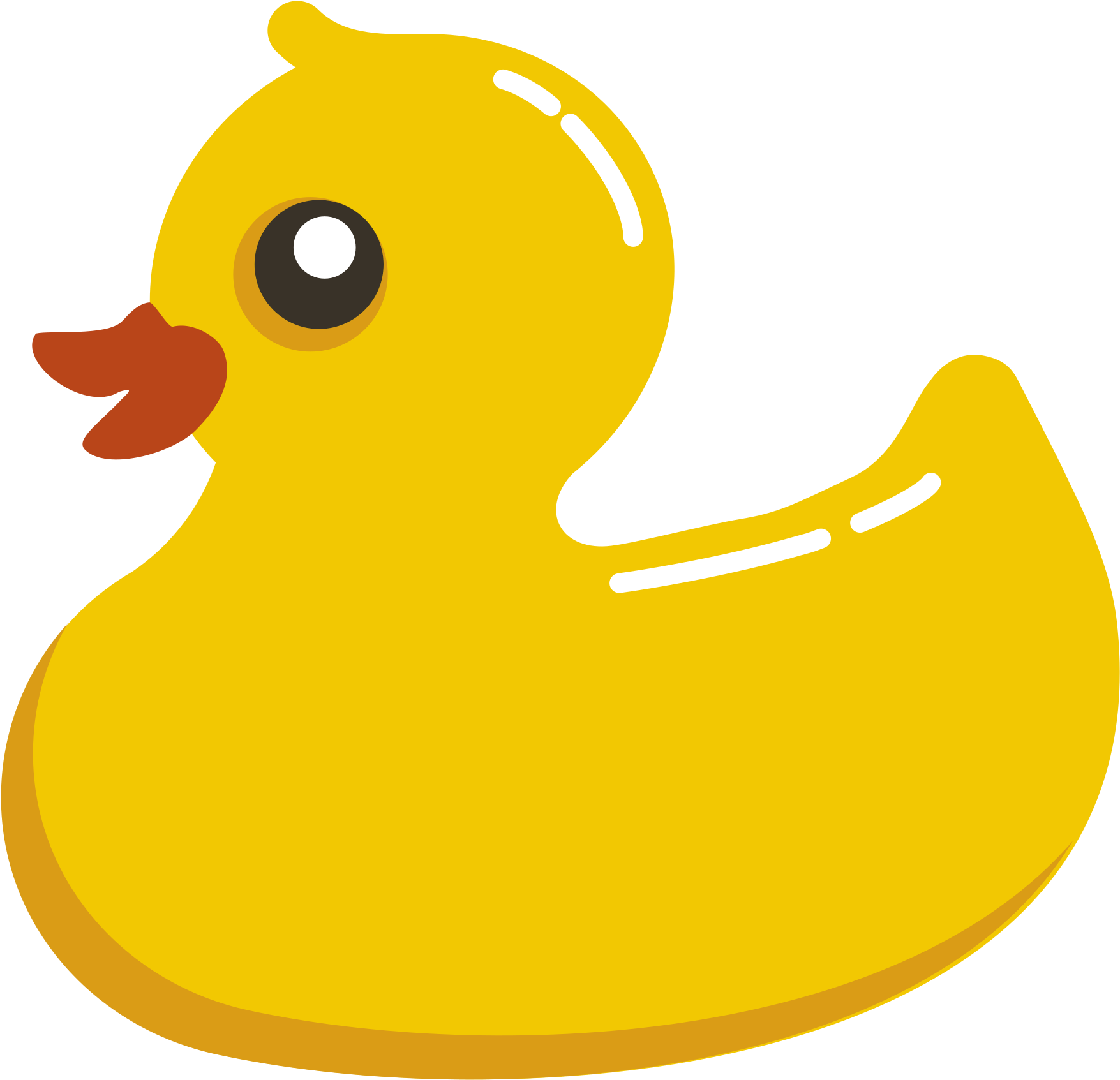 rubber duck, illustration, rubber PNG images for editing
