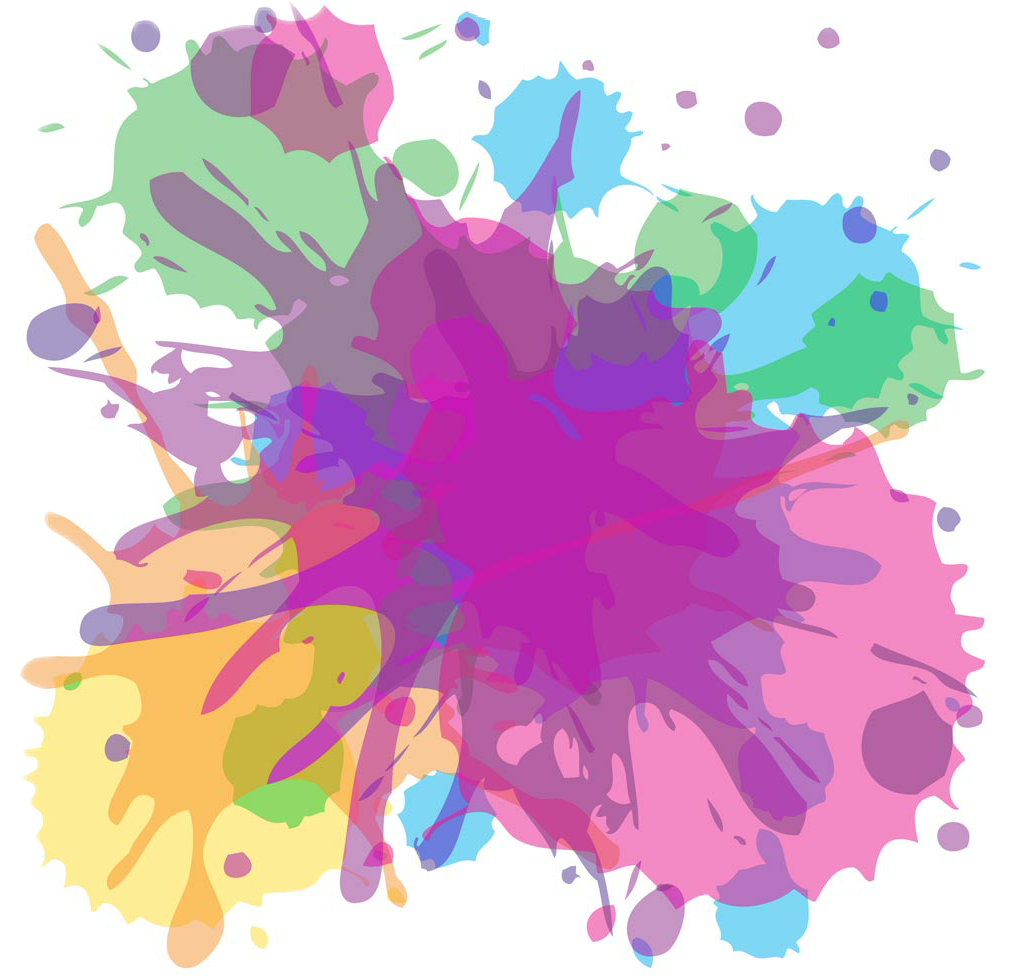 watercolor flower, logo, grunge png background full hd 1080p