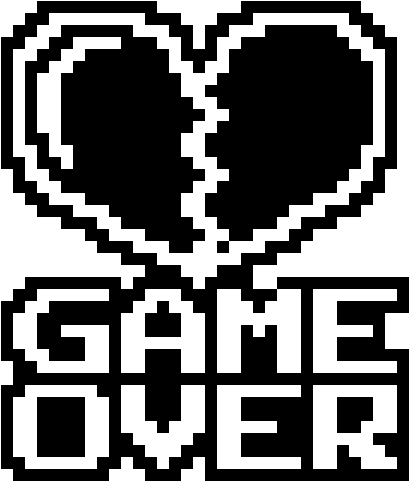 play, game over, fun png images for photoshop