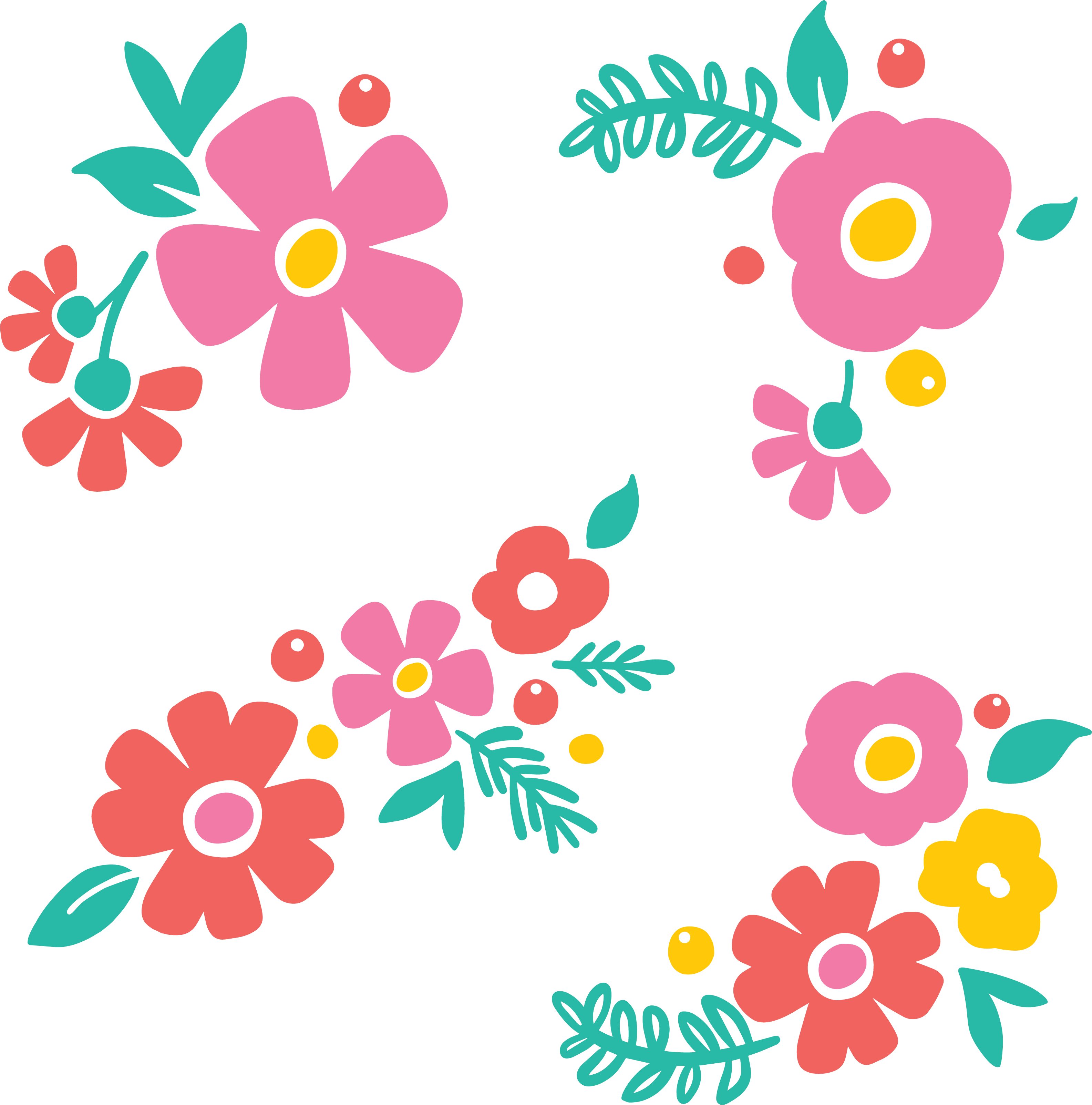 flower, symbol, floral png images for photoshop