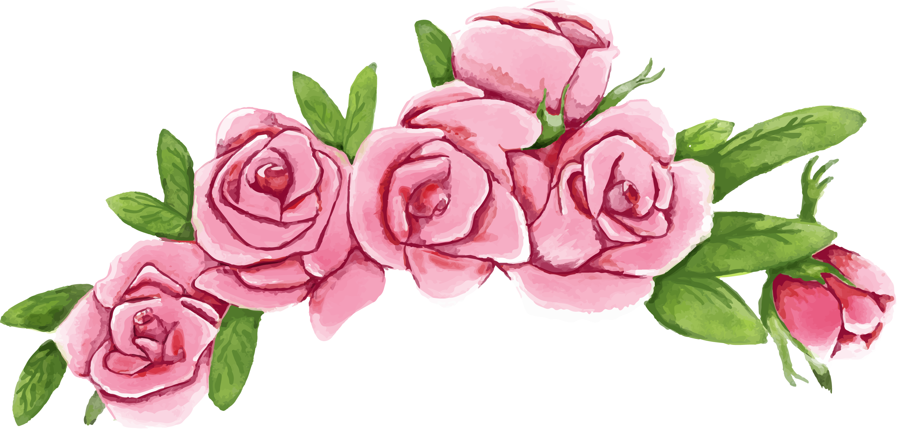 flowers, christmas wreath, roses png images for photoshop