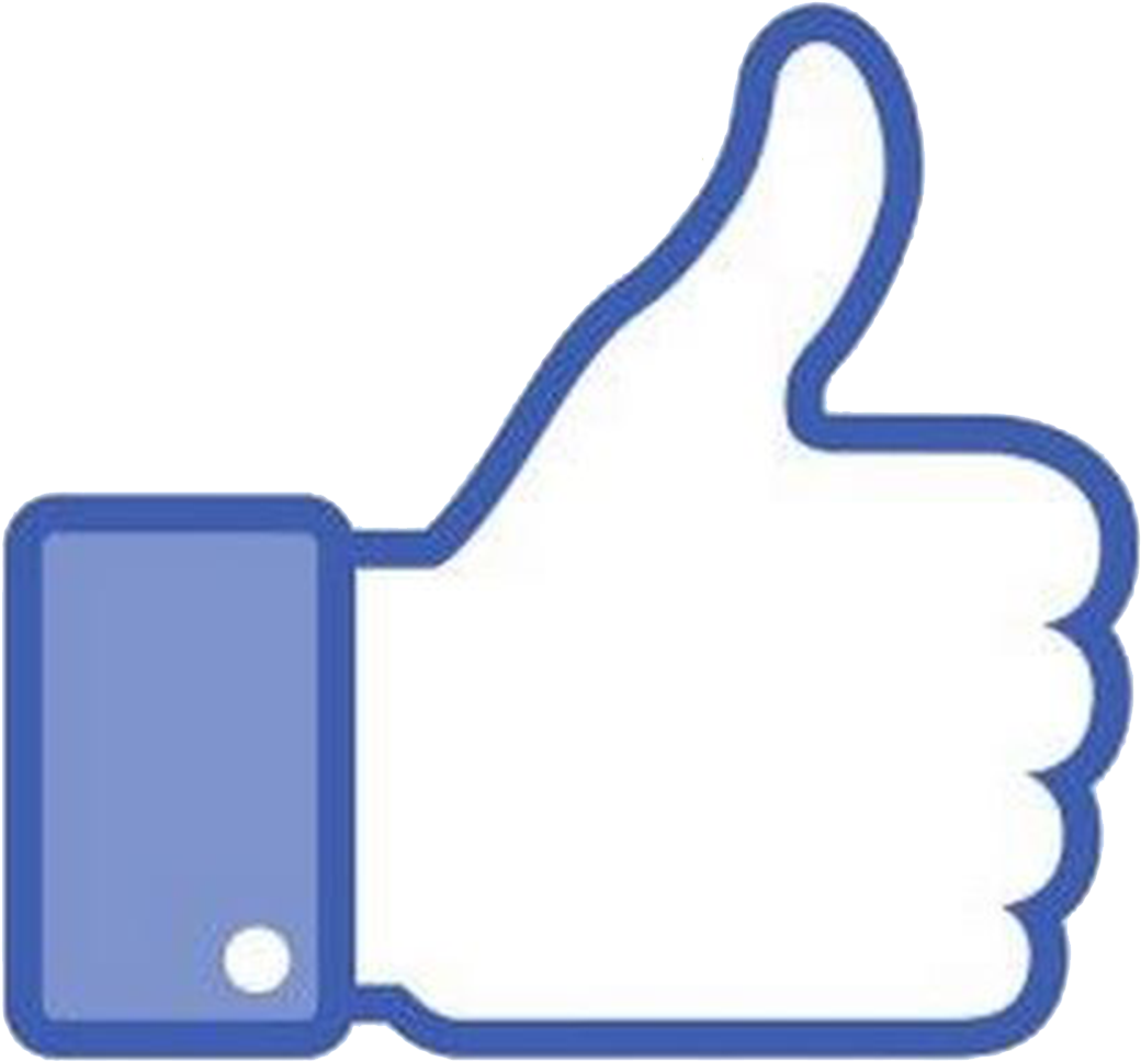 hand, facebook, button Png download for picsart