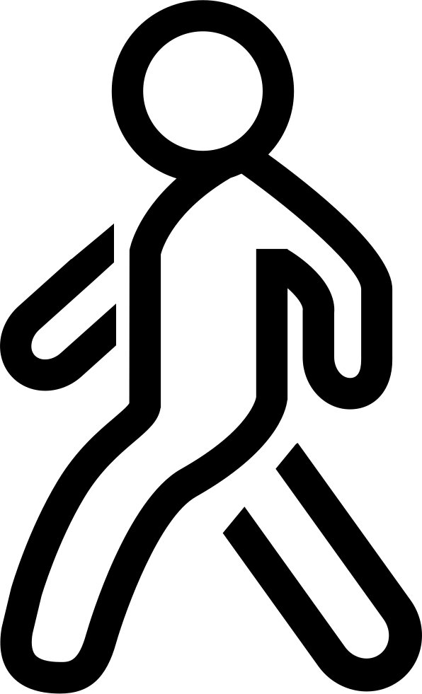 walking, logo, symbol free png vector