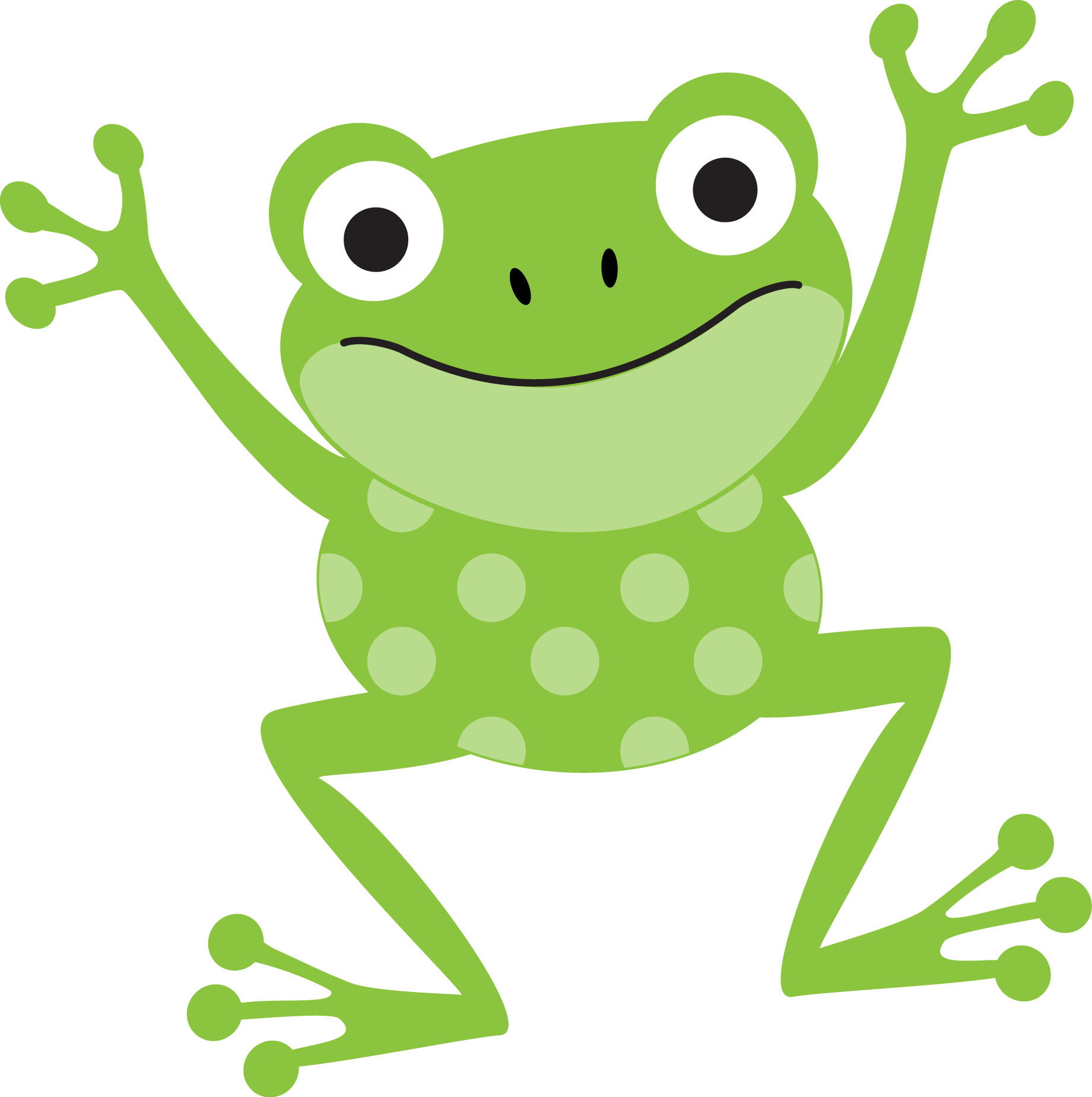 frog, painting, sun clip art high quality png images